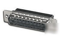 D-sub crimp type shell connectors 25 pos m plug 10 pc
