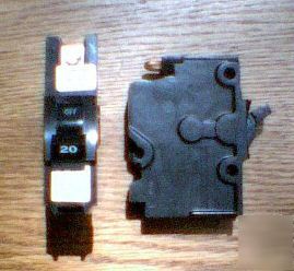 Fpe 20 amp 1 pole naswd stab lok NA20 circuit breaker