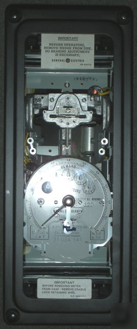 Ge 703X4G8441 3PH watthour meter