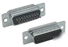 High density DB26 male solder connector 5 pcs