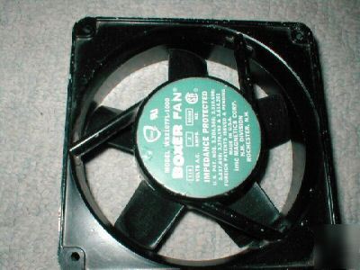 Imc boxer fan 115 vac standard size 4-3/4 square nice