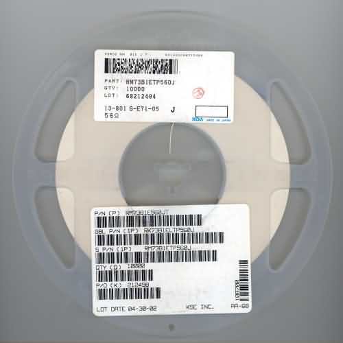 Koa smt smd 56 ohms size 0402 5000+ RM73B1ETP560J