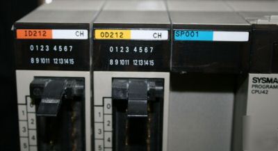 Omron sysmac C200HE/CPU42 with PA204/ID212/OD212/SP001