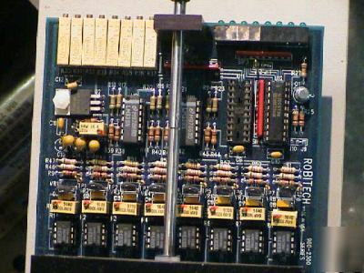 Robitech pneumatic servo controller card.std buss slot