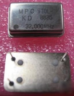 28.3220 mhz, oscillators, 4 pin metal package, 300 each