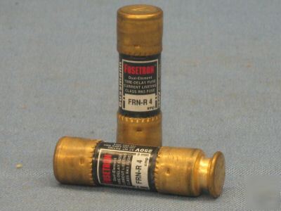 Bussmann 4 amp fuse 250 volt frn-r-4 4A451
