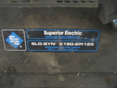 Indexer motor drive slo-syn 6180