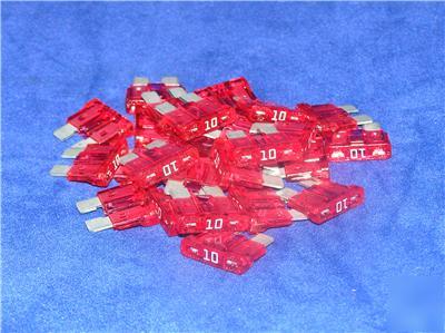 Littelfuse 257210 ato/atc fuse 10 amp lot of 25