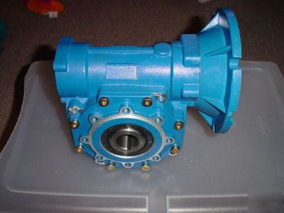 Motovario SW075T 463354 40:1 gear reducer hollow bore