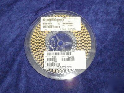 New 500 TAJD336K016R tantalum capacitor 33UF 10% 16V