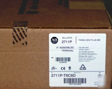 New factory seal allen bradley 2711P-T6C8D b 2711PT6C8D