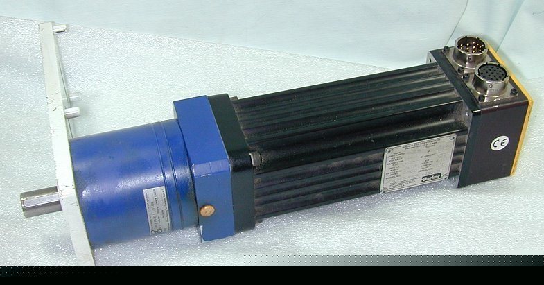 Parker brushless dc servo & 5/1 gearbox 