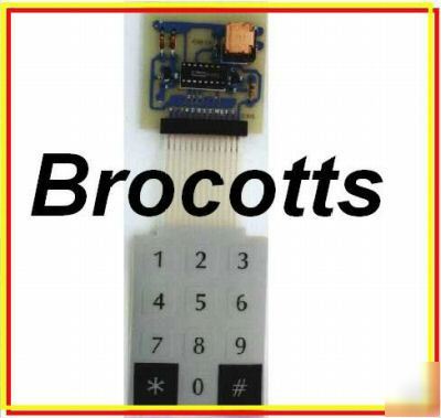 Project kit - digital number lock with keypad / alarm