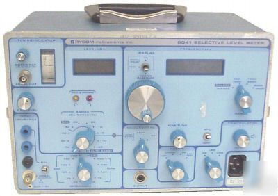 Rycom 6041 selective level meter vlf receiver