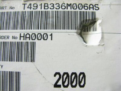 T491B336M006AS, T491D226K016AS, C0603C300J5GAC7867