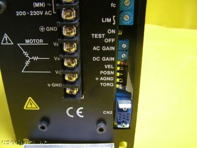 Yokogawa dynaserv servo actuator drive SR1100A02