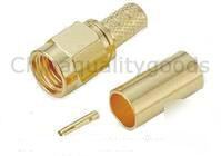 Zou@ 50PCS rf cable connector sma male straight/sma-JC3