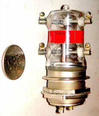 Kilovac 12 kv, dpdt vacuum relay 26.5VDC coil,tesla,hv
