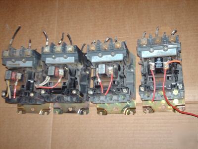 Lot 4 allen bradley contactor/starters 500L-AOD93 120