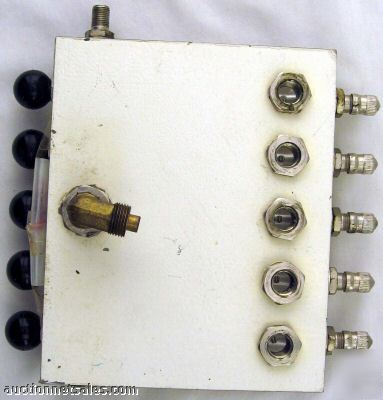 Microwave pressurization leak tester manometer waive 