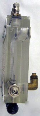 Microwave pressurization leak tester manometer waive 