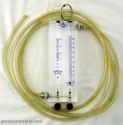 Microwave pressurization leak tester manometer waive 