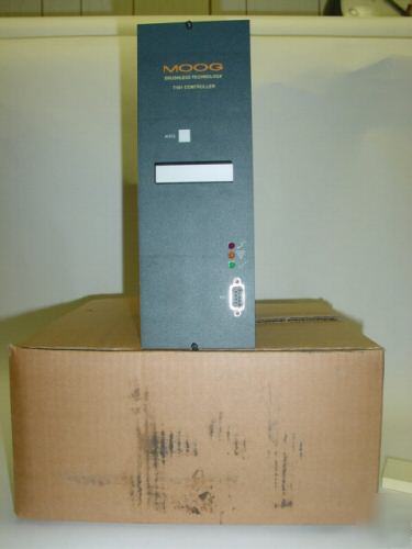 Moog rack mount servo amplifier mn T161-504A