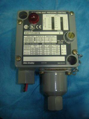 New allen bradley bulletin 836T pressure switch