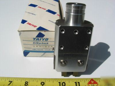 New taiyo SH3-D20 silky chuck pneumatic gripper