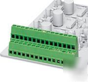 Phoenix contact 1725041 3POS terminal block, 50 pc, nos