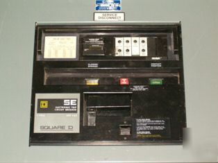 Square d 2500A SE362500 circuit breaker section 