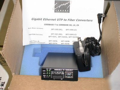  canary utp ent- to- fiber converter gft-1055-1000