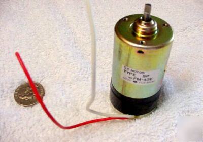 [10] 12 volt to 24 volt dc electric motor hobbies rc 