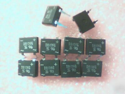 10 x DB106G bridge rectifiers (75P post uk)
