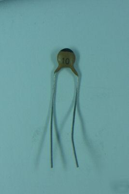 10PF 50 volt ceramic disk capacitor