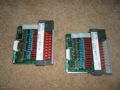  2-allen bradley slc 500 input module 1746-IA16 ser.c