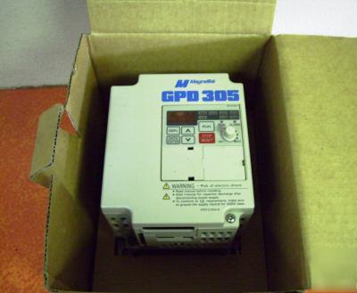 3/4 hp magnetek GPD305 ac variable frequency drive 