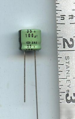 100UF / 35V/ 85C.electrolytic capacitor 100 lot radial