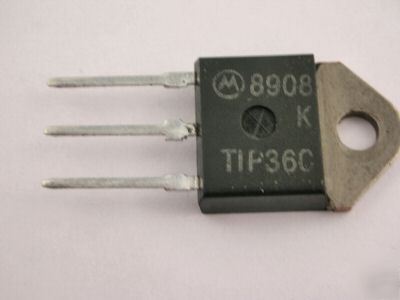 10PCS, pnp TIIP36C tip 36C gp amp power transistor 100V