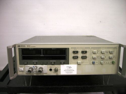 Agilent 8508A/85082A vector voltmeter