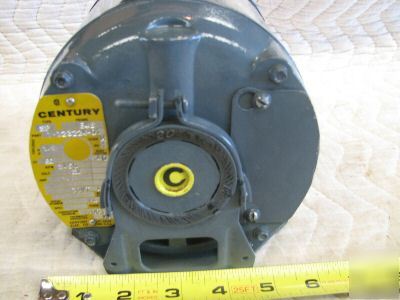 Century 1/8 hp single phase electric motor ph 1