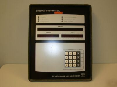 Cutler hammer D520 mutiplexer & directrol monitor panel