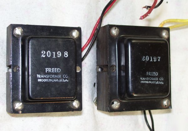 Freed transformer co. power xformer 26V + low dcr choke
