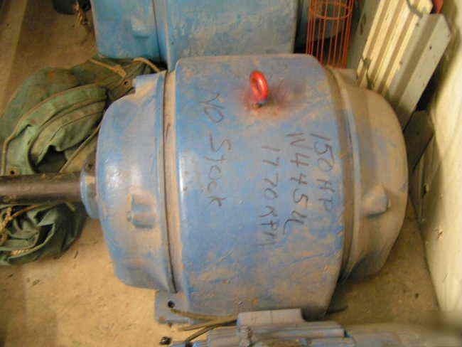 General electric 150HP electric motor 1770 rpm