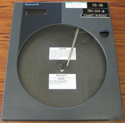 Honeywell DR45A1-1000-10 DR4500 circular chart recorder