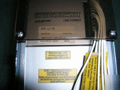 Indramat rexroth NAM1.2-08 ac servo line former for tvd