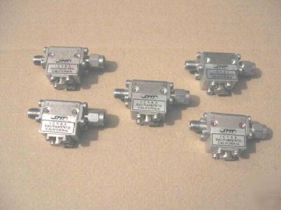 Lot 5 rf isolator 4.4-5GHZ smt microwave, 10 watt, sma 