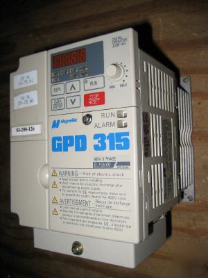 Magnetek gpd 315 GPD315 vs drive MVB003 460V 3.4A