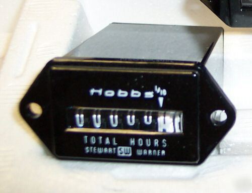 New hour meter 240 volts hobbs stewart warner lr 42455 