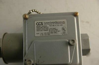New lot 11 custom control sensor 604GZ3 pressure switch